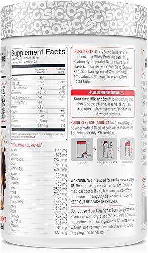 Miniatura 2 de Proteína de suero en polvo, 0.88 oz de proteína, perfil completo de aminoácidos, sin gluten, bajo en grasa, sin RBST, apoya la recuperación muscular