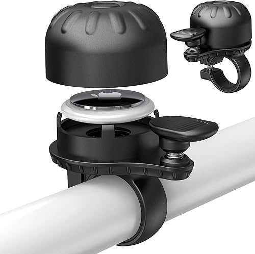 SOKUSIN Campana de bicicleta para Apple AirTag Soporte oculto para bicicleta Airtag, rastreador GPS de bicicleta, antirrobo, accesorios de
