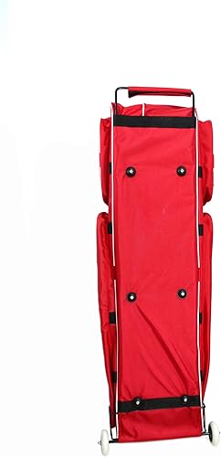 Vista 12 de LEONARK Bolsa de rueda de esgrima con barra de tracción para sable de espada y papel de aluminio - Hema Sword Bag Trolley Case para esgrima traje