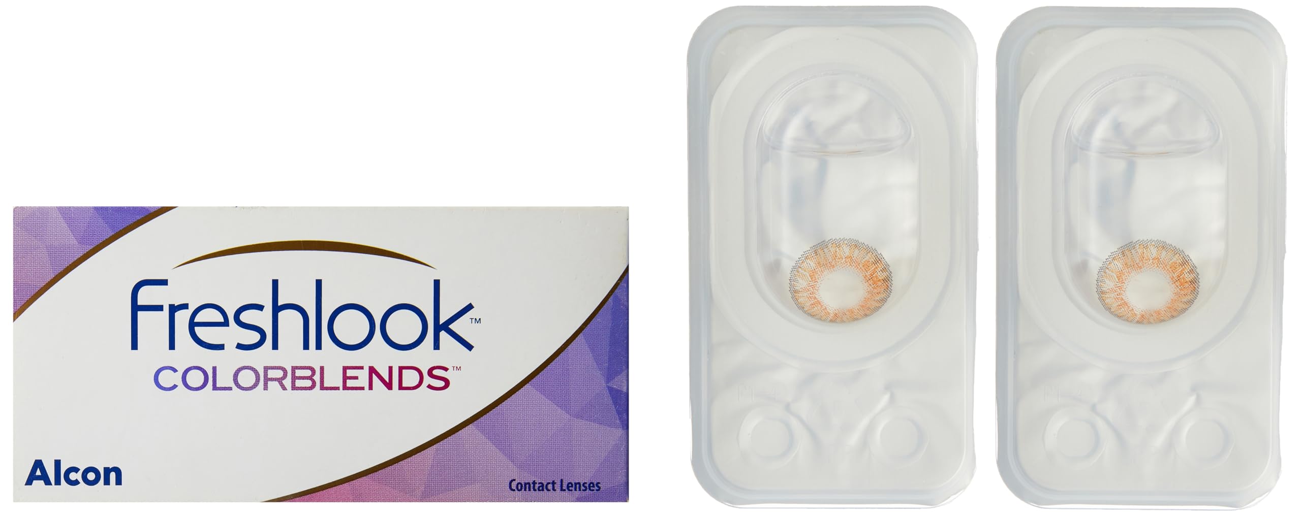 Freshlook Colorblends Contact Lens with Lens Case & Solution - 2 Pieces (-3.75,Honey) (B07BTCGSZW) Amazon Price History, Amazon Price Tracker