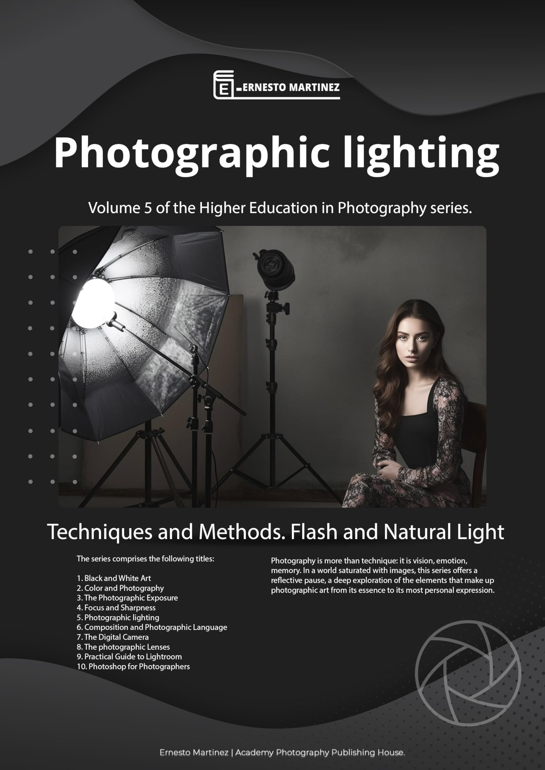 Lumière naturelle photo livre de techniques avancées pour shooting extérieur et studio