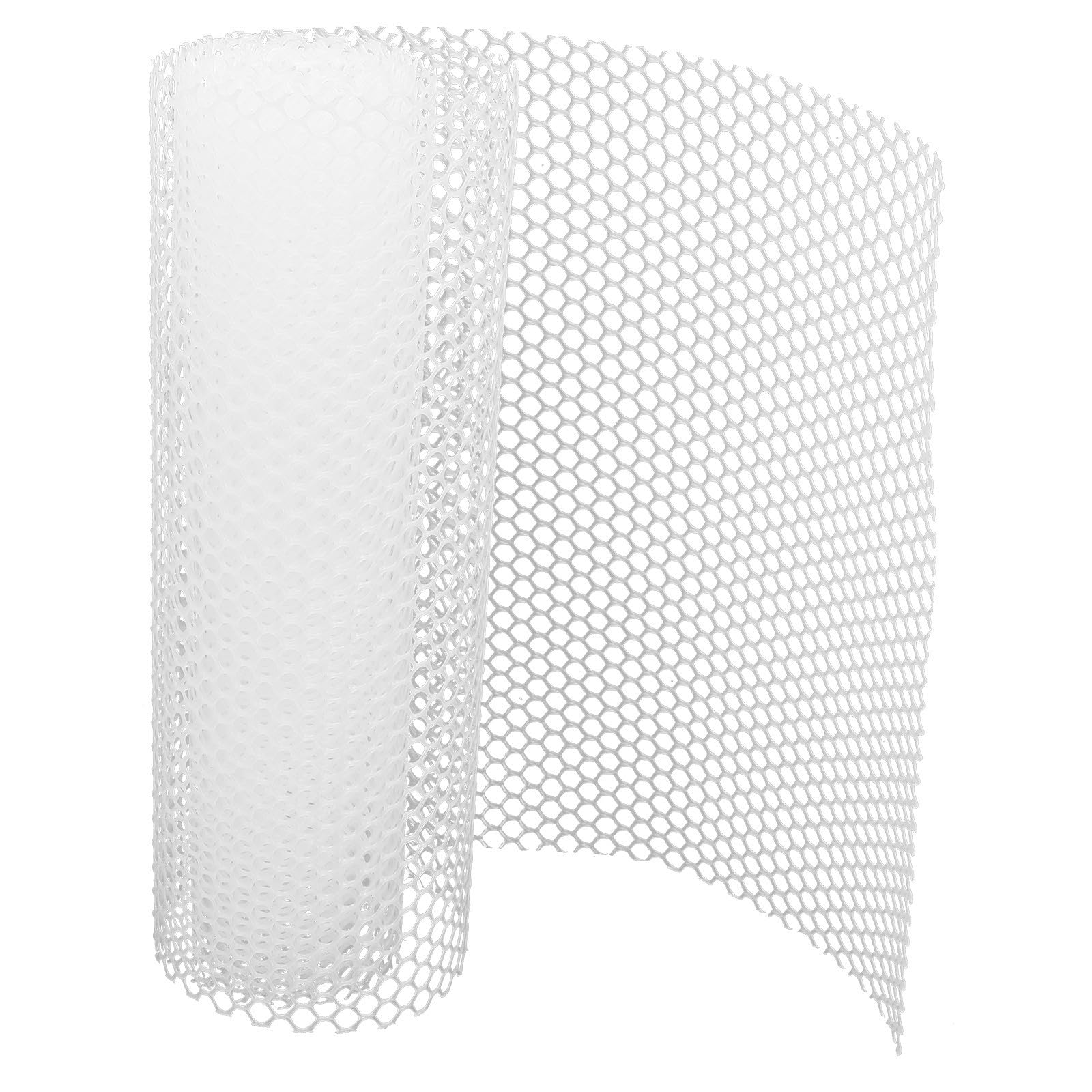 Filet support clôture résistant blanc de 0,4x3m pour extérieur durable