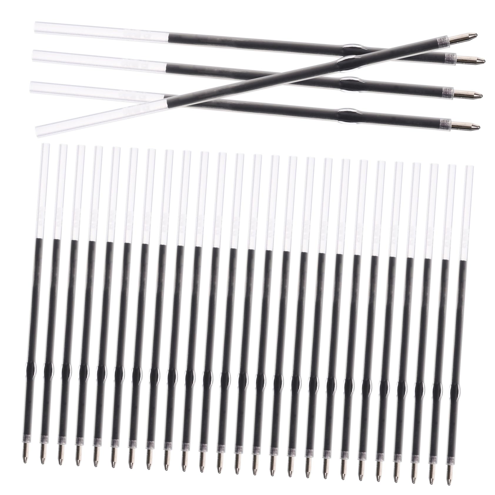 5 Set Premere La Ricarica Della Penna A Sfera Gel Per Penne Nere Ricariche Penna A Punta Fine Evidenziatori Penne Gel Evidenziatore Marcatori Penne A Sfera Marcatore 100 Pezzi * 5
