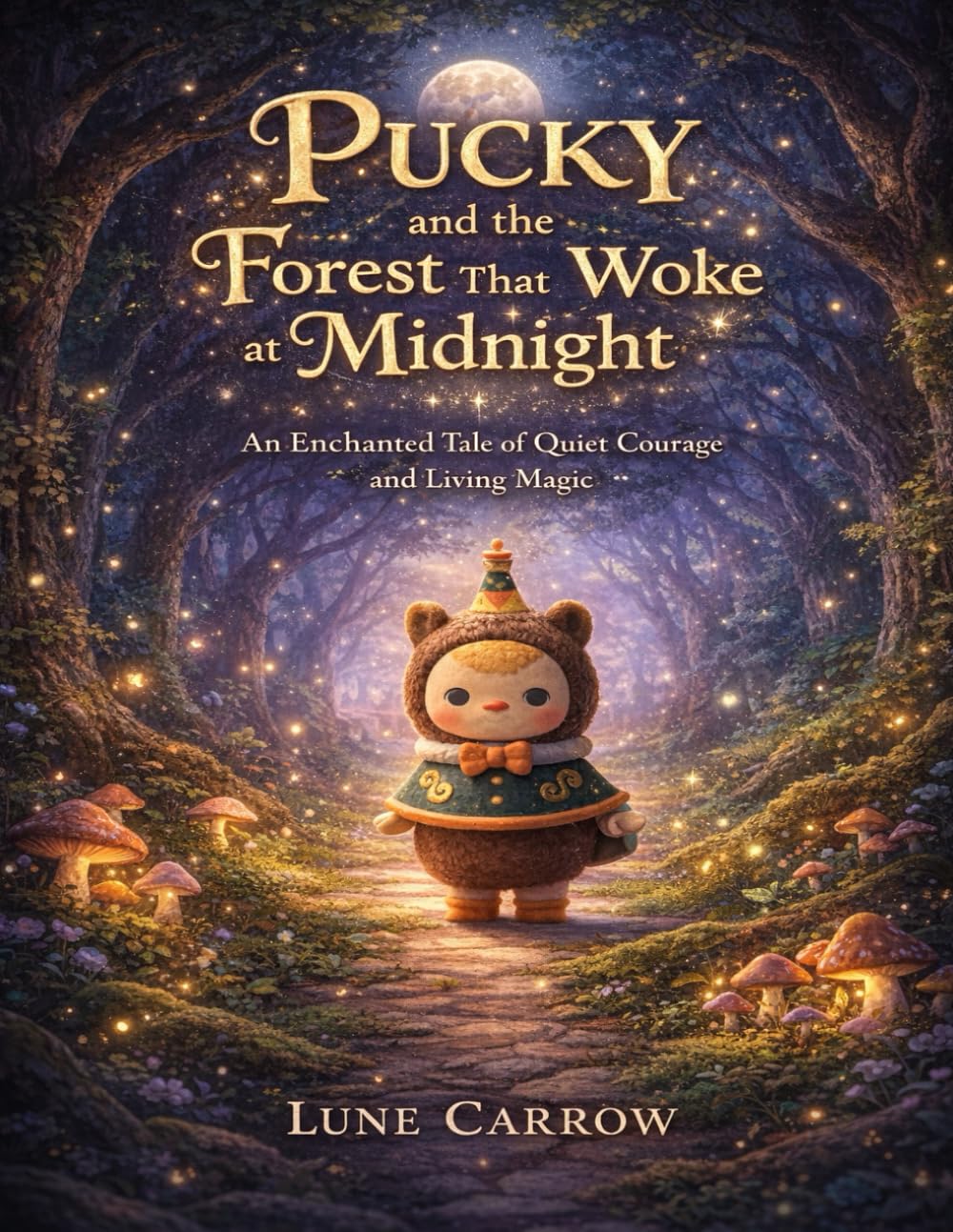 Pucky And The Forest That Woke At Midnight: An Enchanted Tale of Quiet Courage and Living Magic