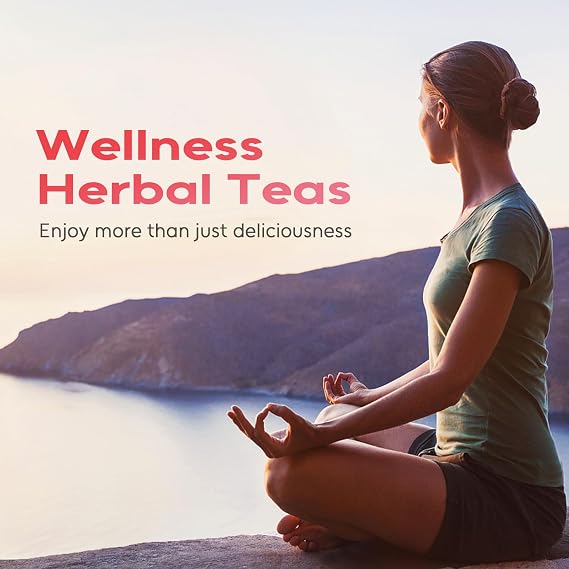 FullChea - Raspberry Leaf Tea Bags, 100 Count, Natural Pregnancy Tea | Pure red raspberry leaves, Non-GMO and caffeine-free, for women's wellness, menstrual cycle and uterine health