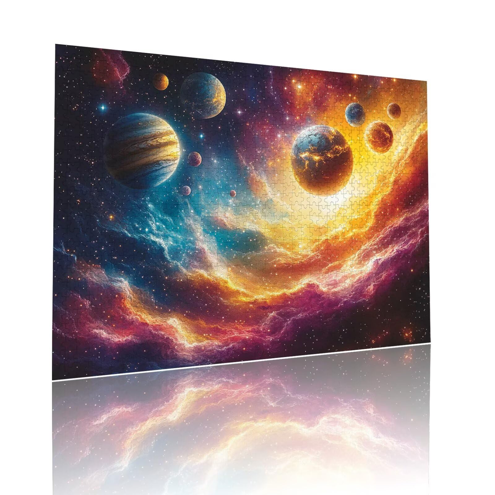 Sternenhimmel Puzzle für Erwachsene Kinder Anspruchsvoll 5000 Teile Impossible Klassische Puzzles Schwer Traum ab 8 9 10 Jahre für Mädchen Jungen Jigsaw Kunst Educa, für Geschenke 105x156cm t-969