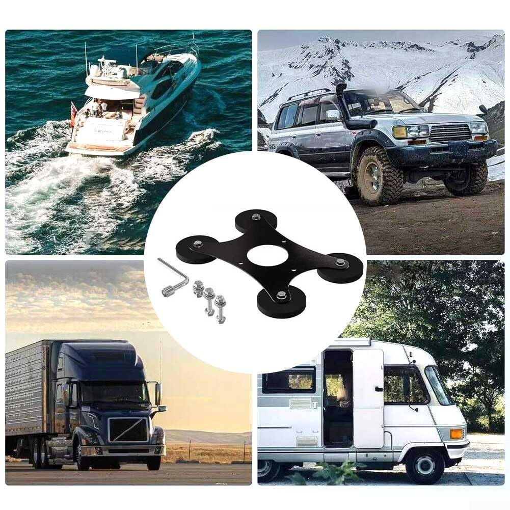 Staffa Montaggio per starlink per mini Magnete RV Staffa Montaggio(Stainless Steel) | Magneti rivestiti gomma, 240 libbre tenuta, anti-scivolo, viaggio RV, barca