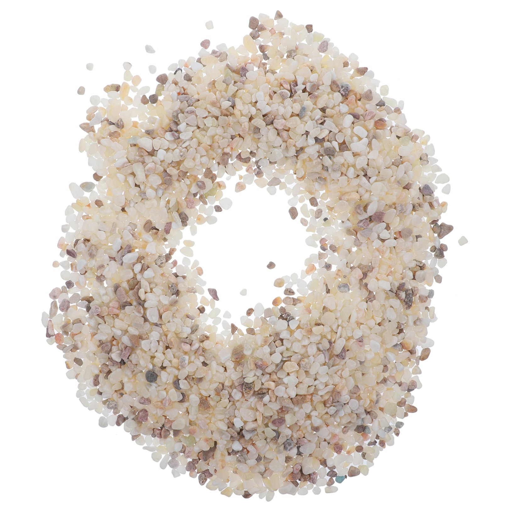 Sable naturel pour aquarium décoratif et sain de réservoir à poissons