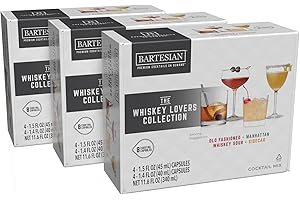 Bartesian Whiskey Lovers Mixer Capsules: Elevate Your Cocktail Game