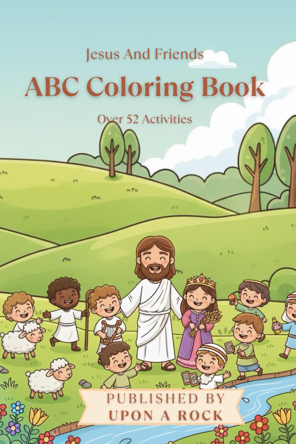Jesus And Friends ABC Coloring Book
