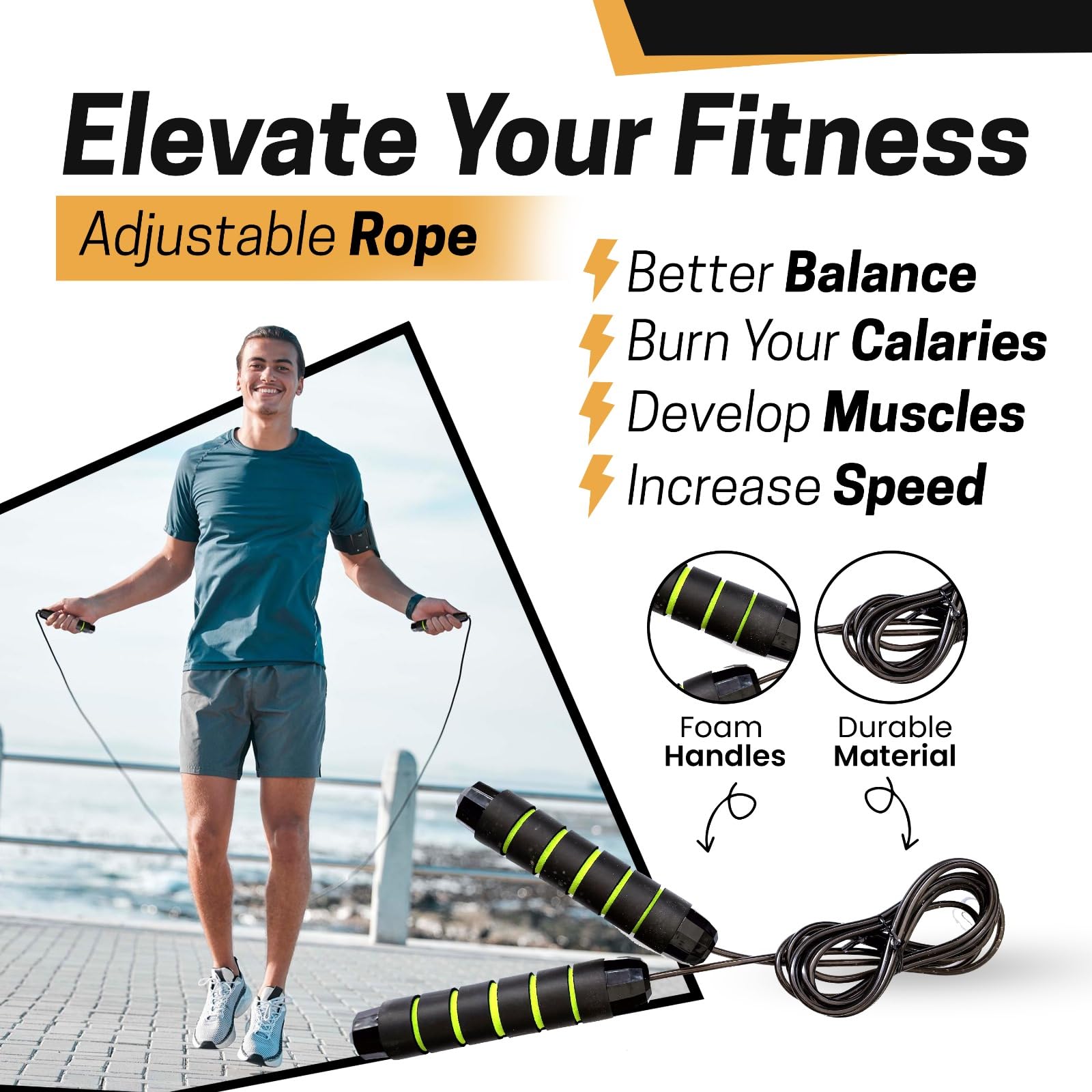 Kit de barra de pilates con bandas de resistencia, 3 bandas de bucle + 1 cuerda de saltar y equipo de entrenamiento de cuerpo completo, canal de video dedicado, gimnasio portátil en casa