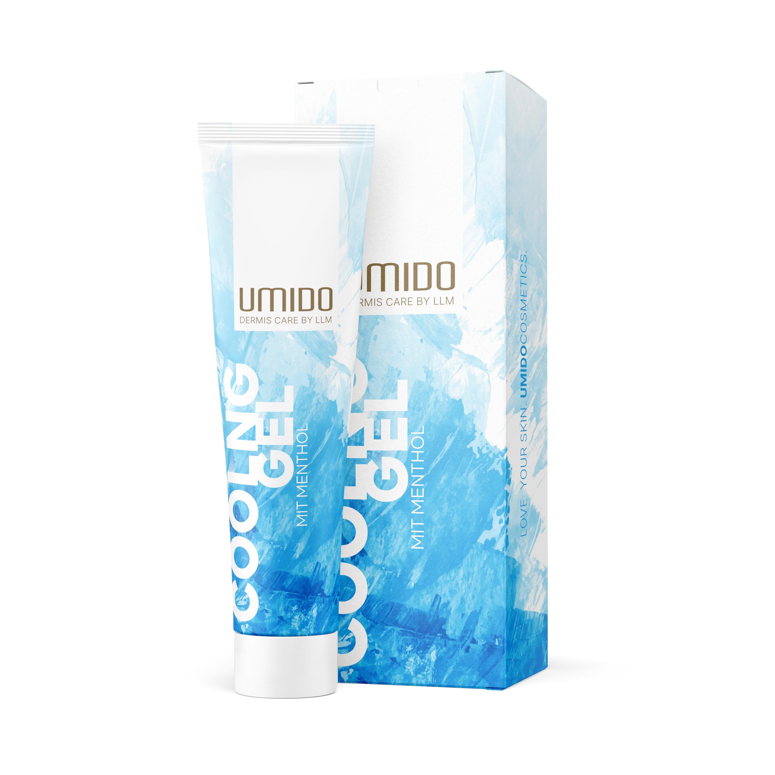 72x UMIDO Cooling-Gel 45 ml Menthol für Füße & Beine | Fußcreme | Fußlotion | Fußpflegecreme