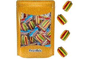 Fruidles Hot Dogs Soft and Chewy Gummies Candies