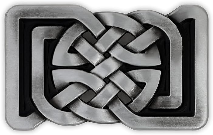 HAQUIL Celtic Belt Buckle Western Knot Western Fashion Men Jeans Accessories