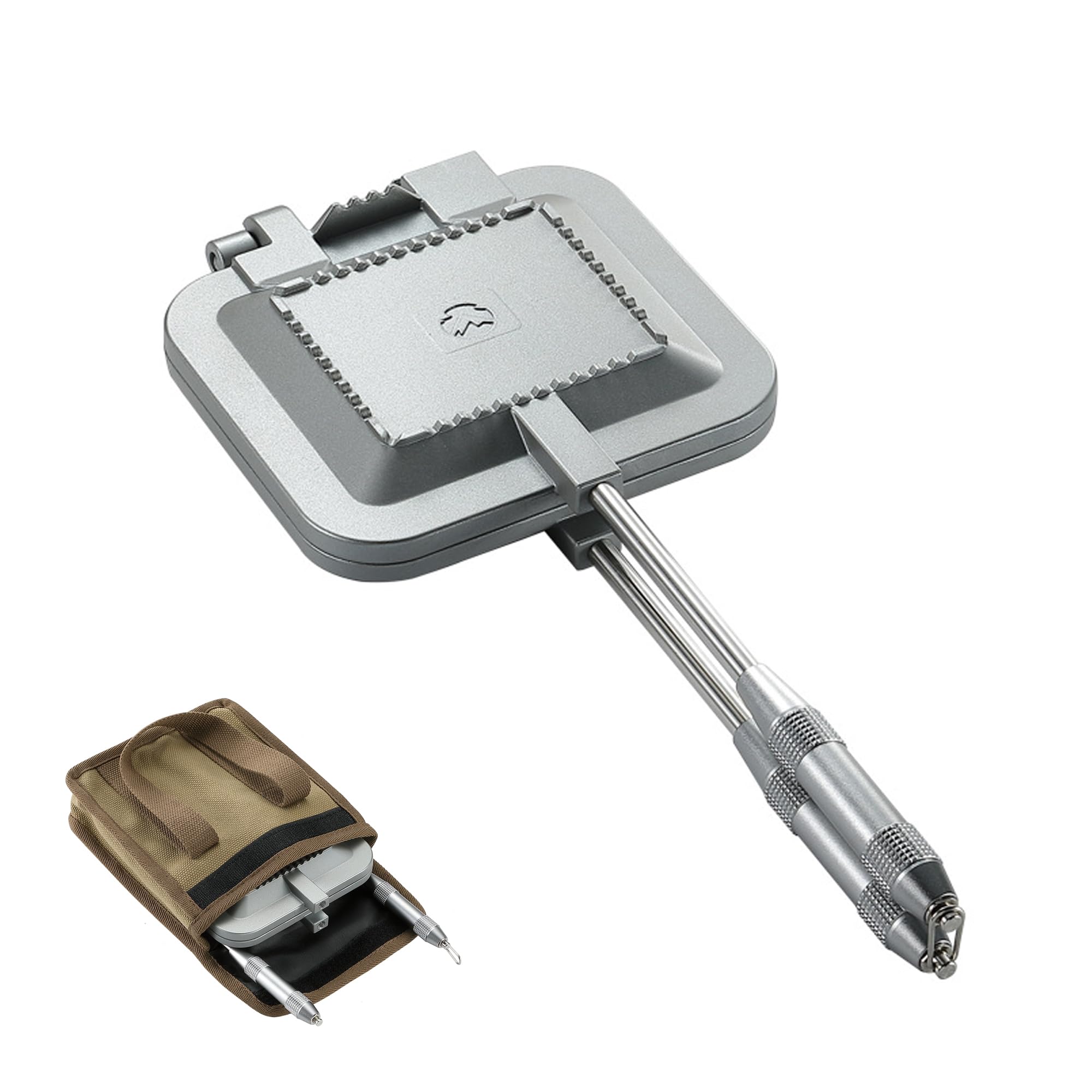 Yoshikawa SJ2408 Machine à Sable Chaud Pour Feu à Gaz, Croustillant, Traitement Au Fluor Unique, Grille Bronzée, Largeur Totale 5,9 X Longueur 13 ,8 X Hauteur 3,3 Cm (15 X 35 X 3,2 Cm), Noir, Camping