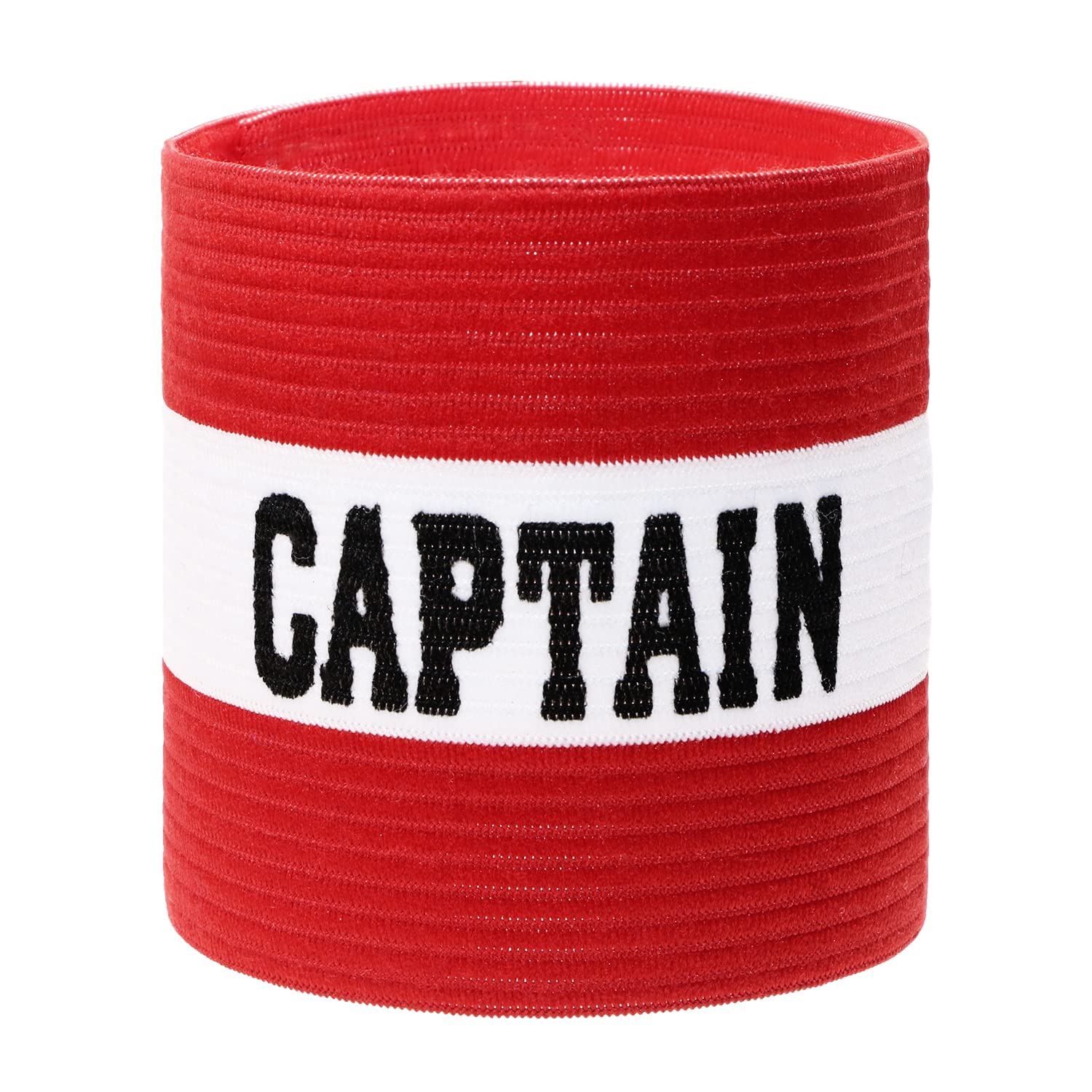ONLYKXY Captain Armbands 9x30CM/3.54x11.81inch Adjustable Leader Armband for Soccer Basketball Volleyball School Team Competition Coach Players Wrist Arm Bands (Red+White, 1)-image-36