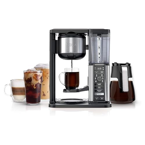 Ninja Specialty Coffee Maker | Includes 10-Cup Carafe, Fold-Away Frother,