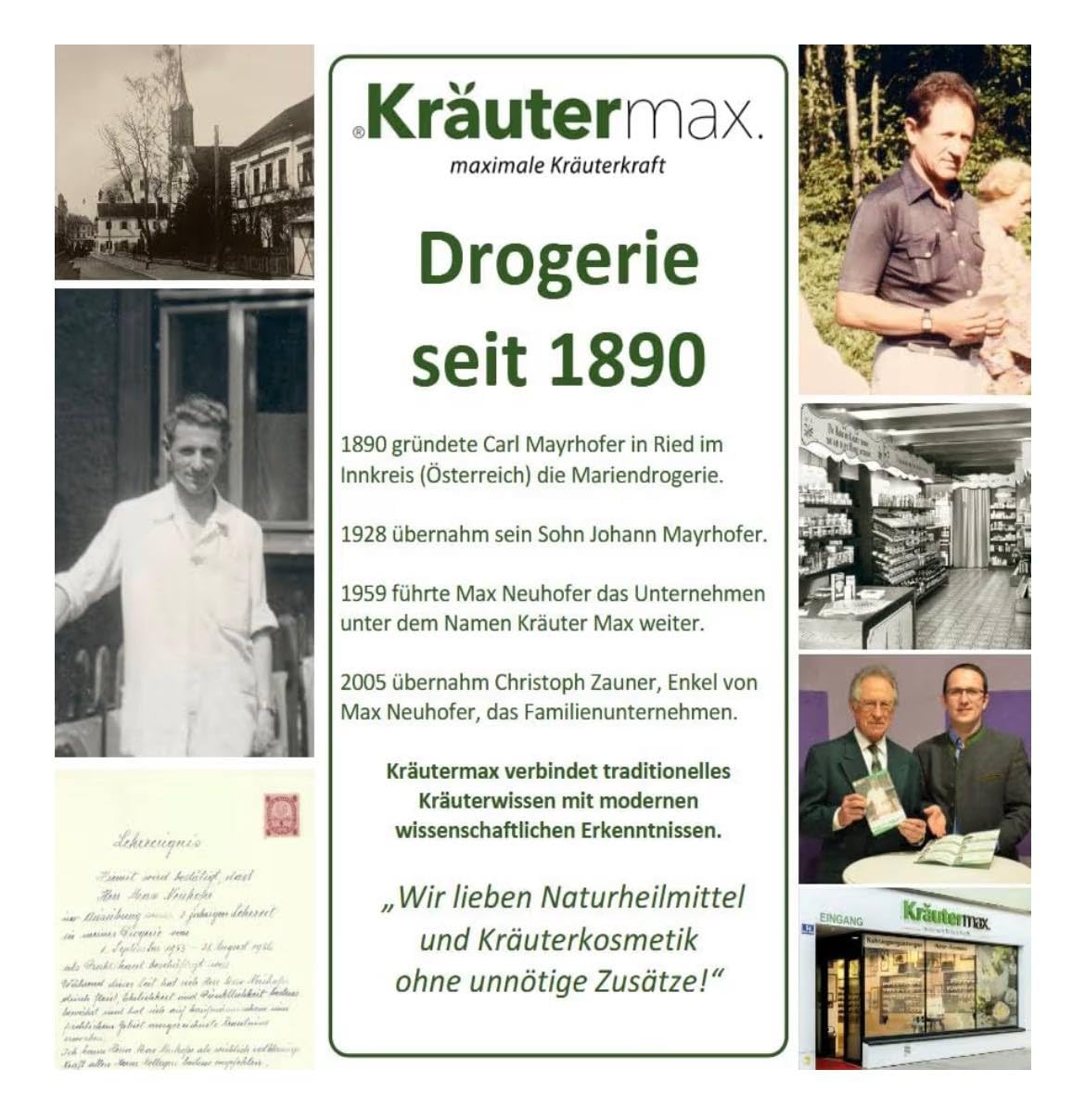Kräutermax Nuss Schnaps Gewürz | Nussschnaps zum Ansetzen | Schnaps selber machen | Ansatz für 2 Liter Nussschnaps pro Päckchen | Ansatzmischung 10 x 60 g