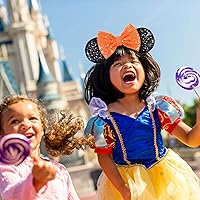 Vista 11 de FANYITY Orejas de ratón, diadema de lentejuelas con orejas de ratón para niños, niñas y mujeres (MN)