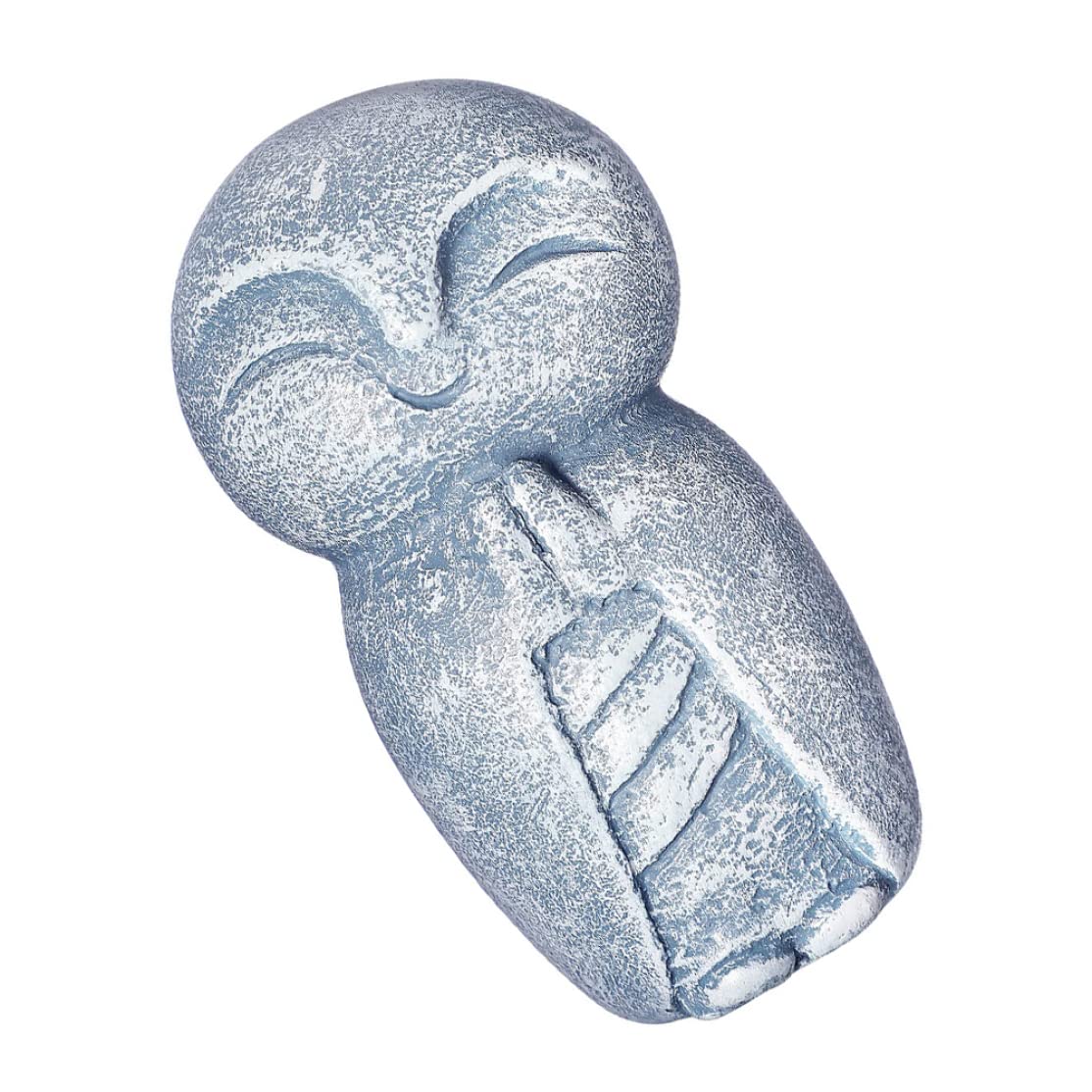 Mini Buddha Statue - Resin Jizo Buddha Sculpture, Cute Small Figurine Decor