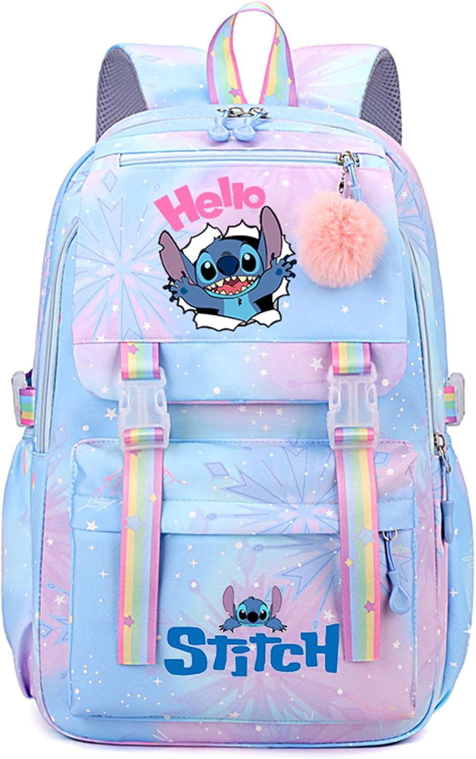 Stitch School Bag for Girls – Cute Durable Backpack for 10 Year Old Girls, Perfect School Backpack for Kids Teens Girls
