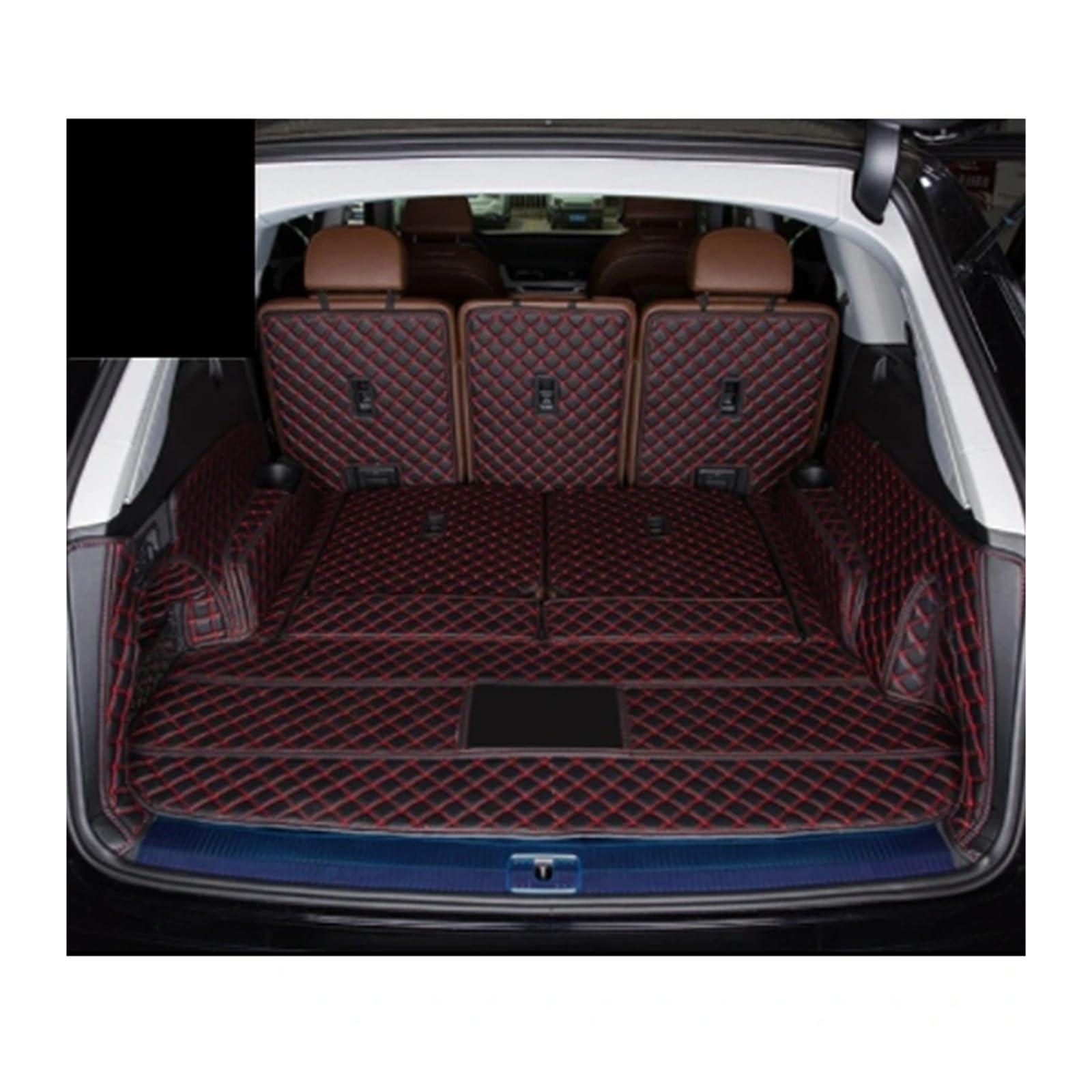 Auto Tappetino Bagagliaio Per Q7 7 Posti 2022 Tappetini Per Bagagliaio In Pelle Cargo Liner Accessori Para Auto Alfombrillas Coche Tapetes Para Carro