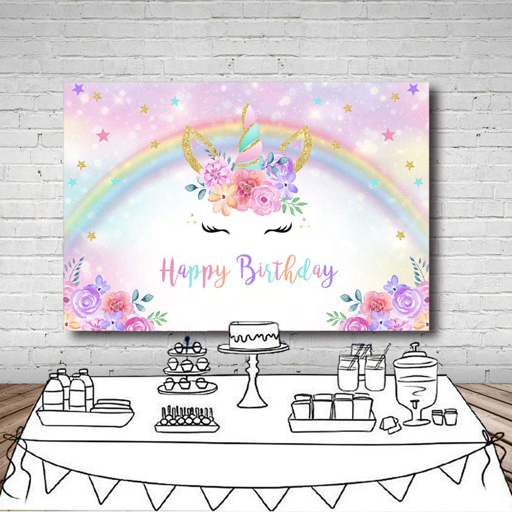 Aquarell Hintergrund Für Fotostudio MEHOFOTO Glitzer Regenbogen  Fotohintergrund 2,1x1,5 M Fotostudio Kabinen Hintergrund, image size:1000x1000