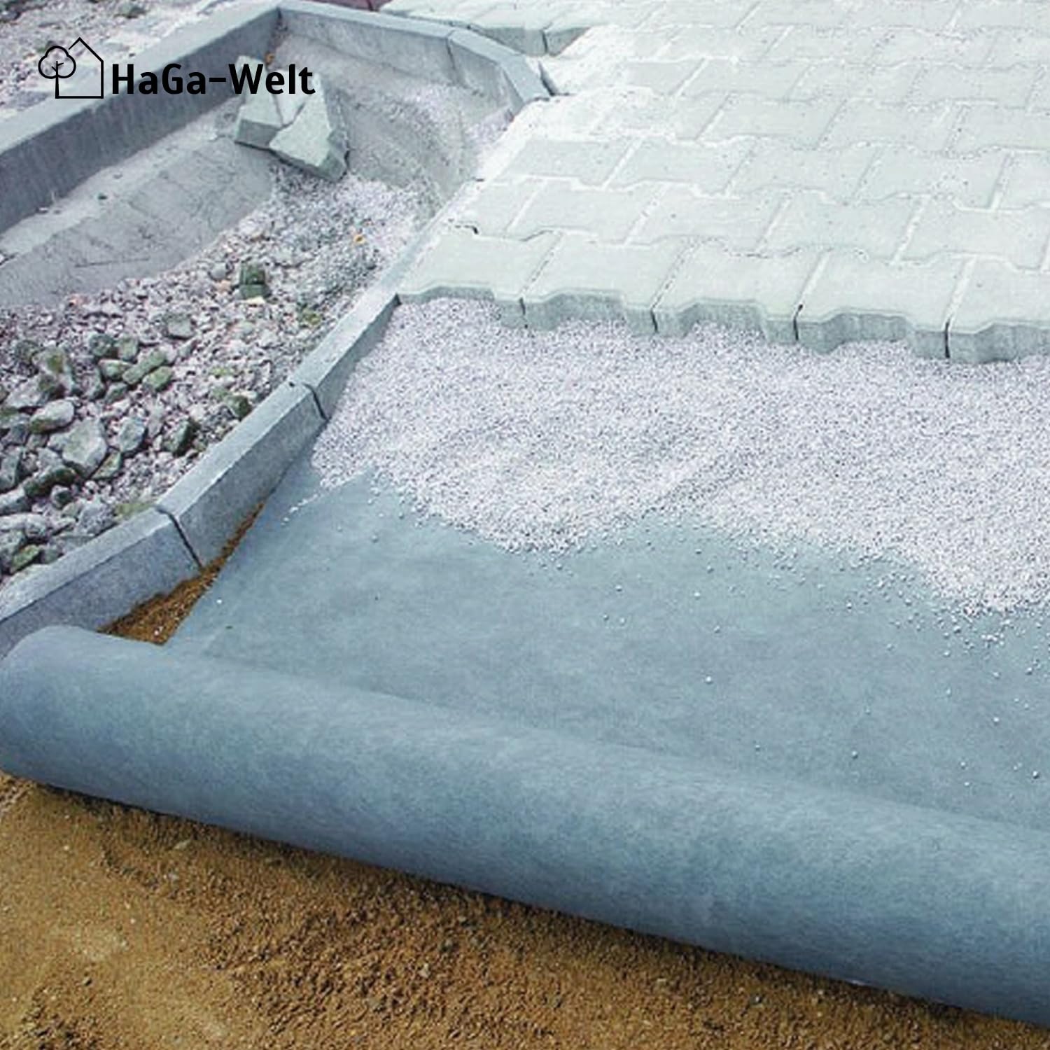 Toile De Drainage 100 G/m² - Polyvalente Et Résistante Aux Intempéries