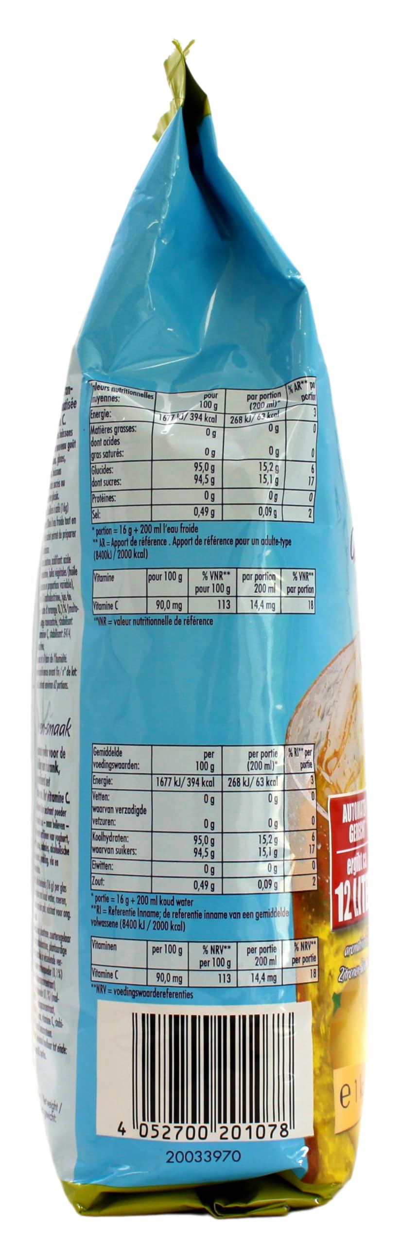 Krüger Family Typ Zitrone Getränkepulver, 10er Pack (10 x 1 kg)