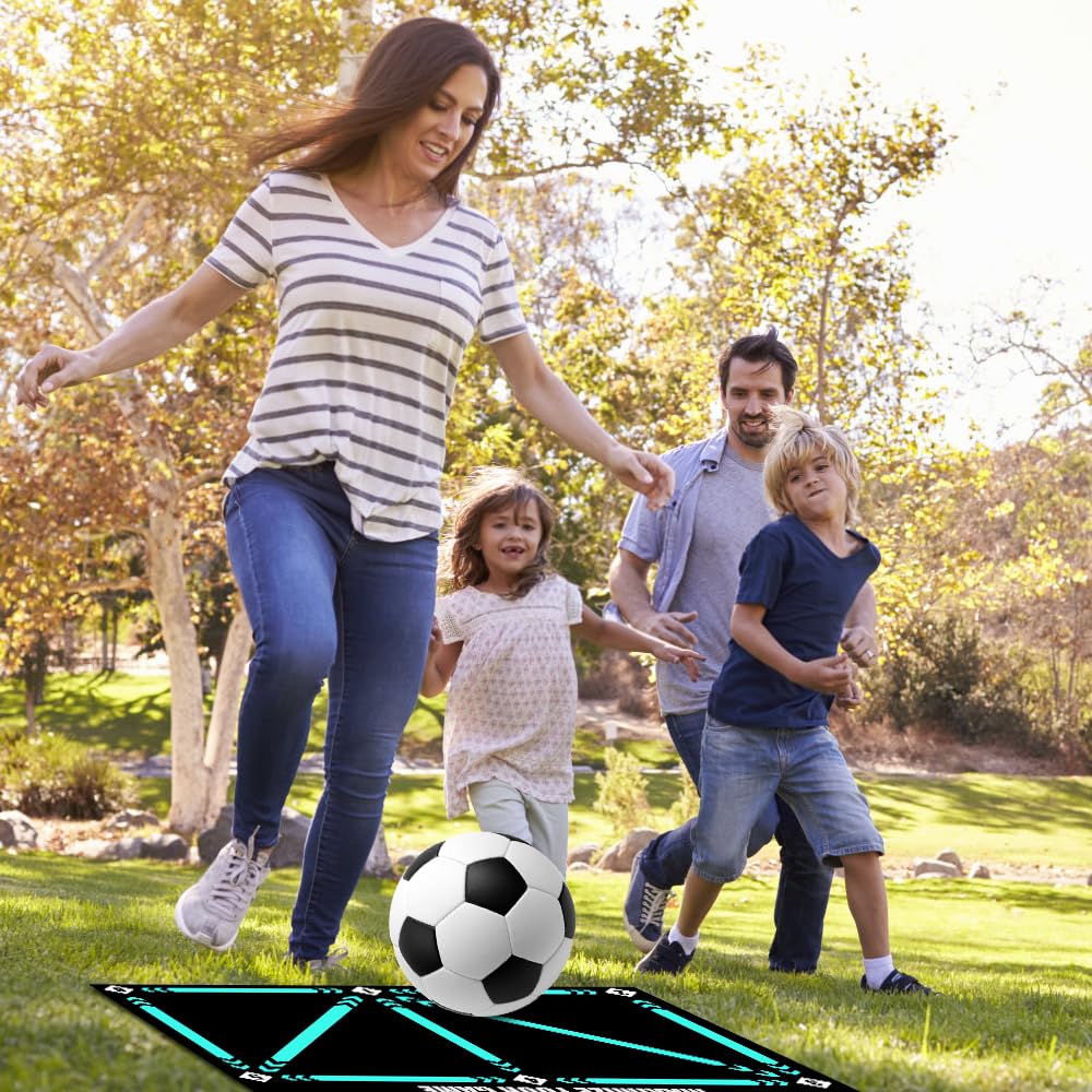 Fußball Trainingsmatte 90x60cm - Rutschfest Für Ballkontrolle