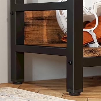 Amazon.com: IRONCK Industrial Bookshelves 6 Tiers Corner