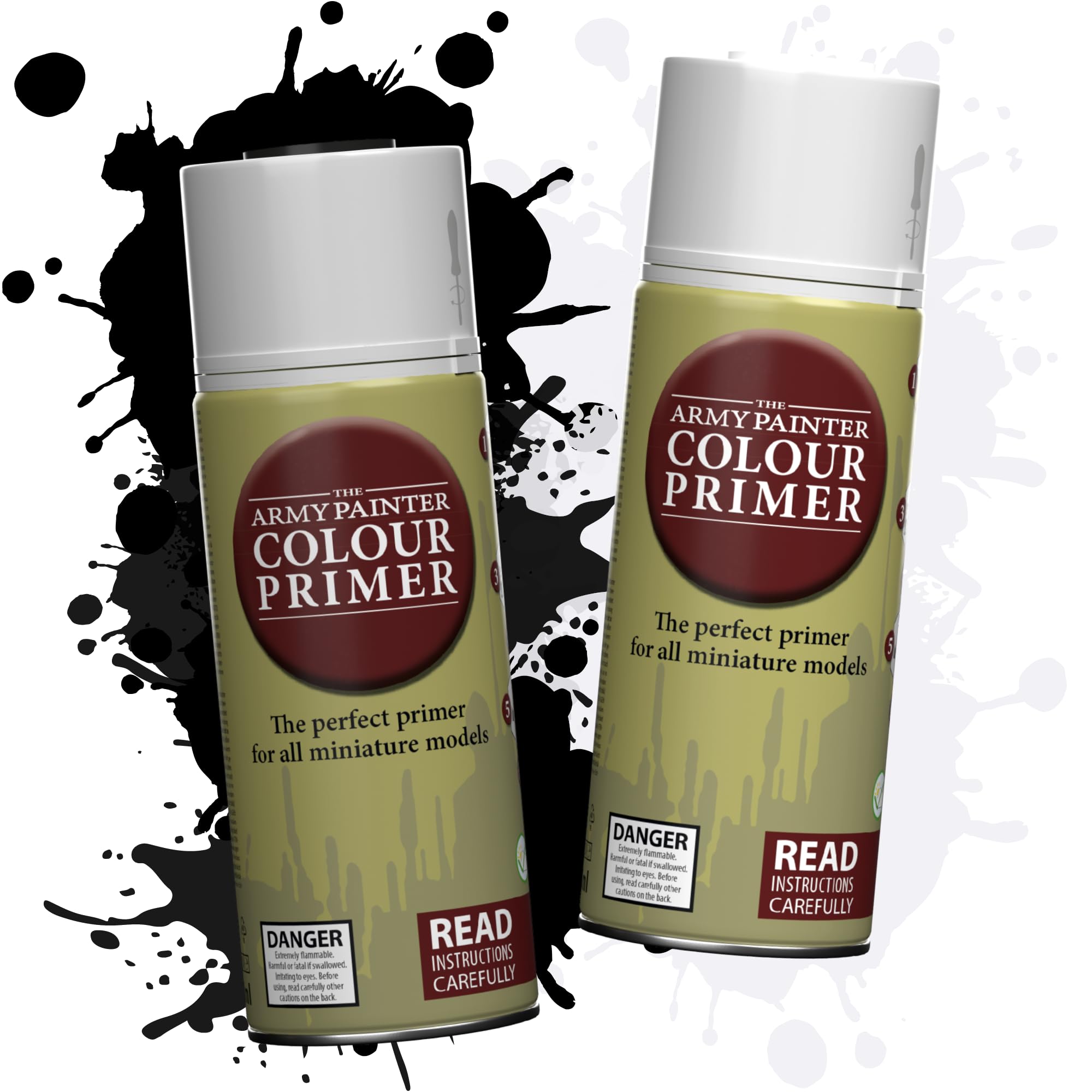 The Army Painter Classic Zenithal Primer Set - Black and White
