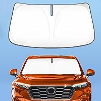 Vista 150 de Parasol de 4 capas para parabrisas, ajuste personalizado, tela 240T, parasol retráctil que bloquea los rayos ultravioletas, accesorios para automóvil