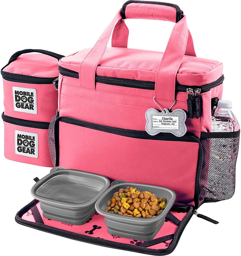 Mobile Dog Gear Unisex-Adult Casual Pet Travel and Outdoors, Pink, 12.0"L x 6.0"W x 11.0"H, Casual