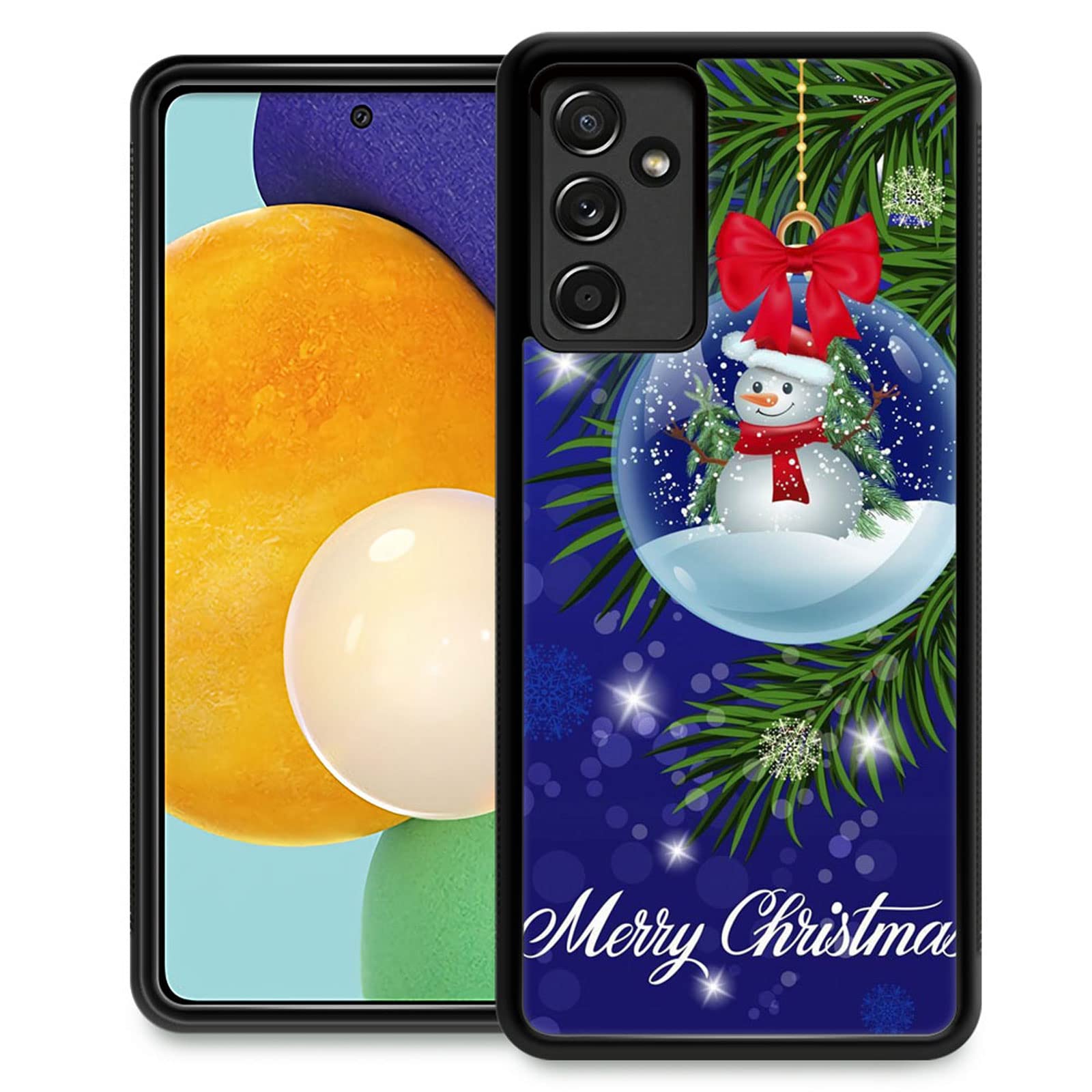 Goodsprout Compatible with Samsung Galaxy A13 5G Case,Merry Christmas Amazing Pattern Design Shockproof Anti-Scratch Hard PC Back
