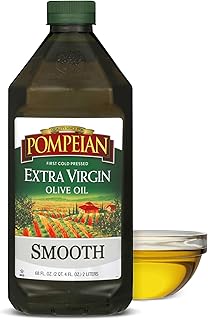 Pompeian Smooth Extra Virgin Olive Oil, Contains Polyphenols, First Cold...
