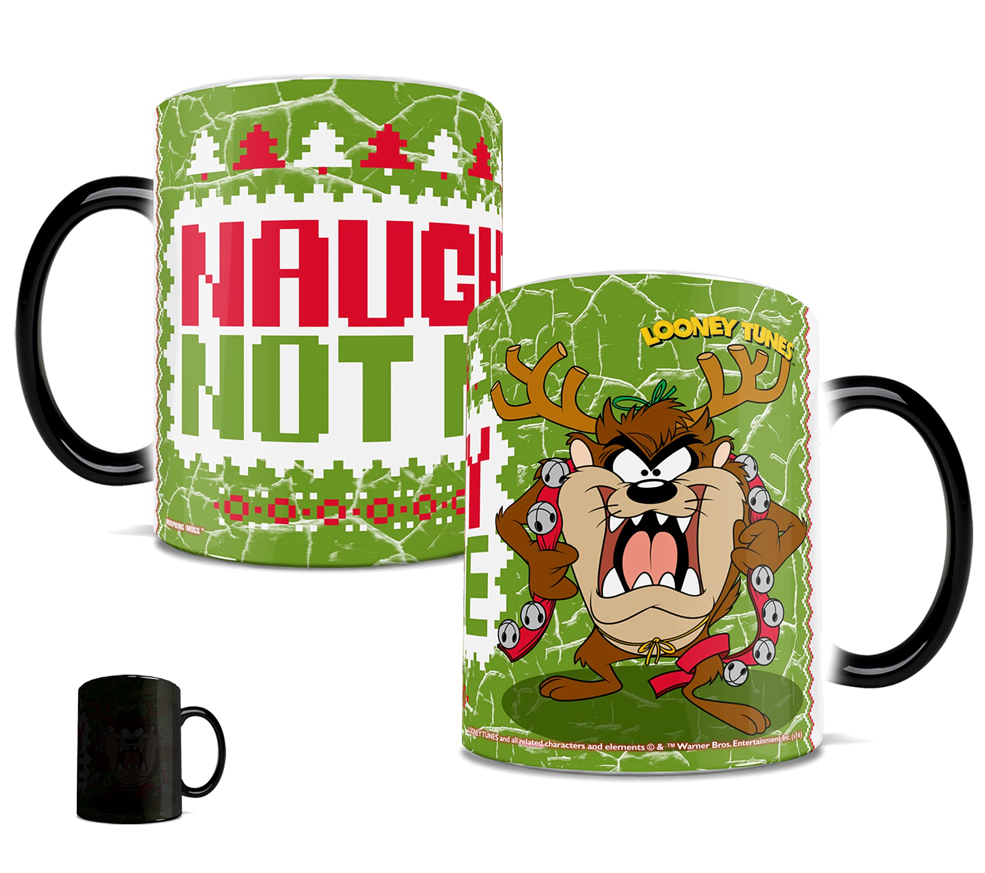 Amazon.com: Morphing Mugs Looney Tunes - Taz - Naughty Not Nice