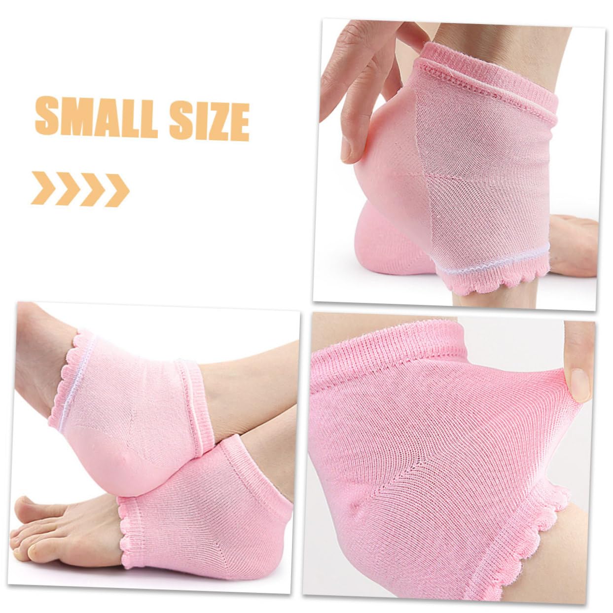 Beatifufu Gel Elbow Pads for Women Elbow Sleeves Toeless Socks for Moisturizing Spa Care