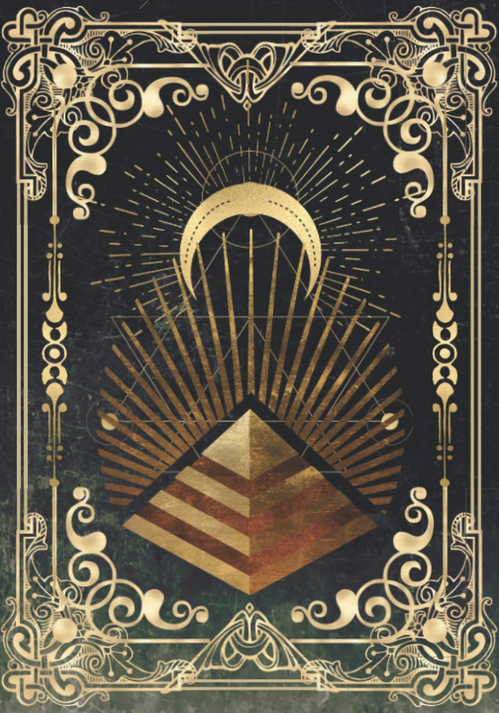 Curse of the Ancient Temple Arcane Notebook: Egyptian Lined Blank (College Ruled) Journal