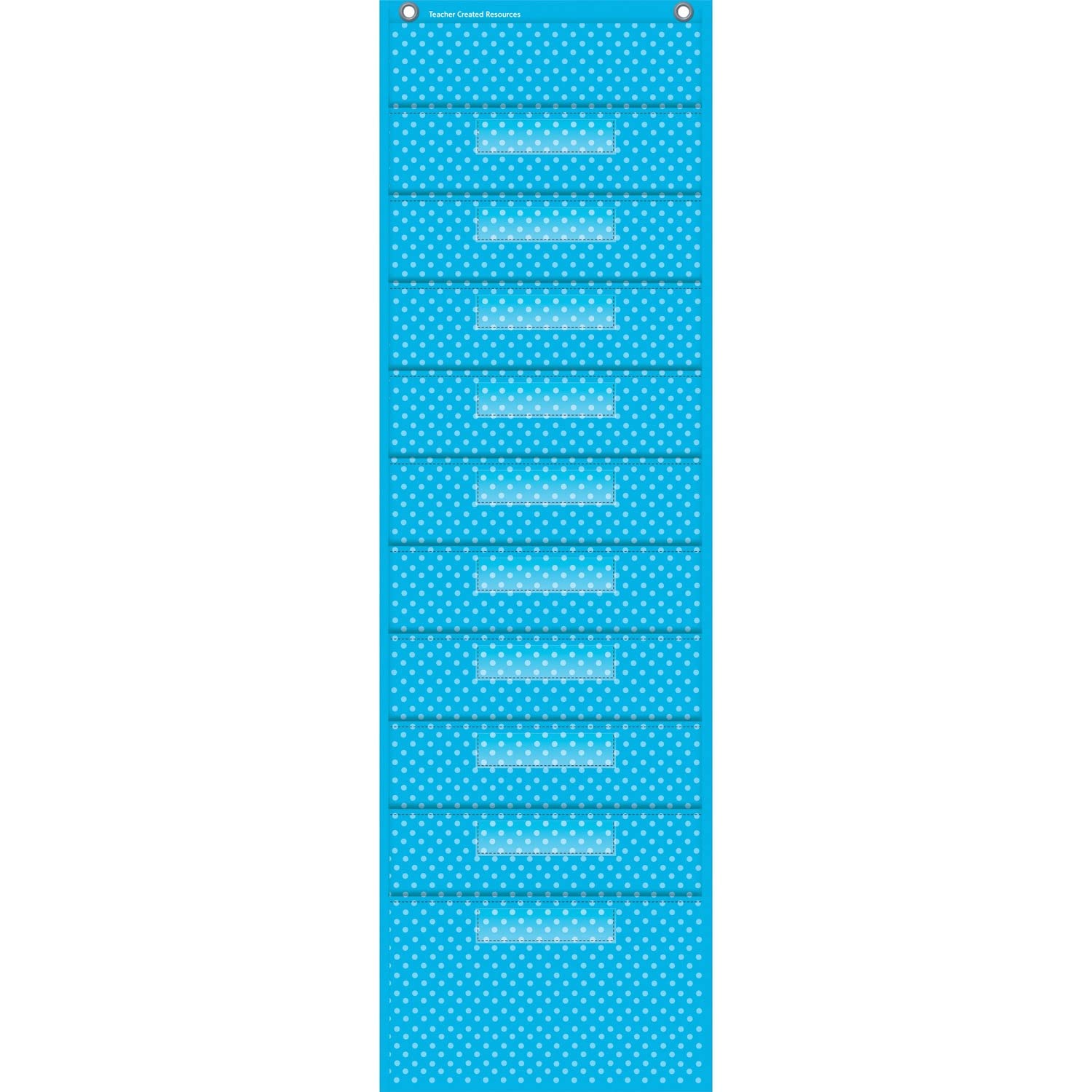 Teacher Created Resources Polka Dot Storage Pocket Chart