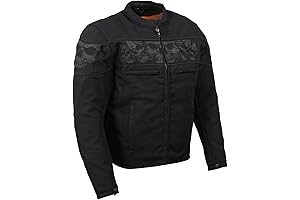 Leather Mpm1730 Motorcycle Jacket for Men