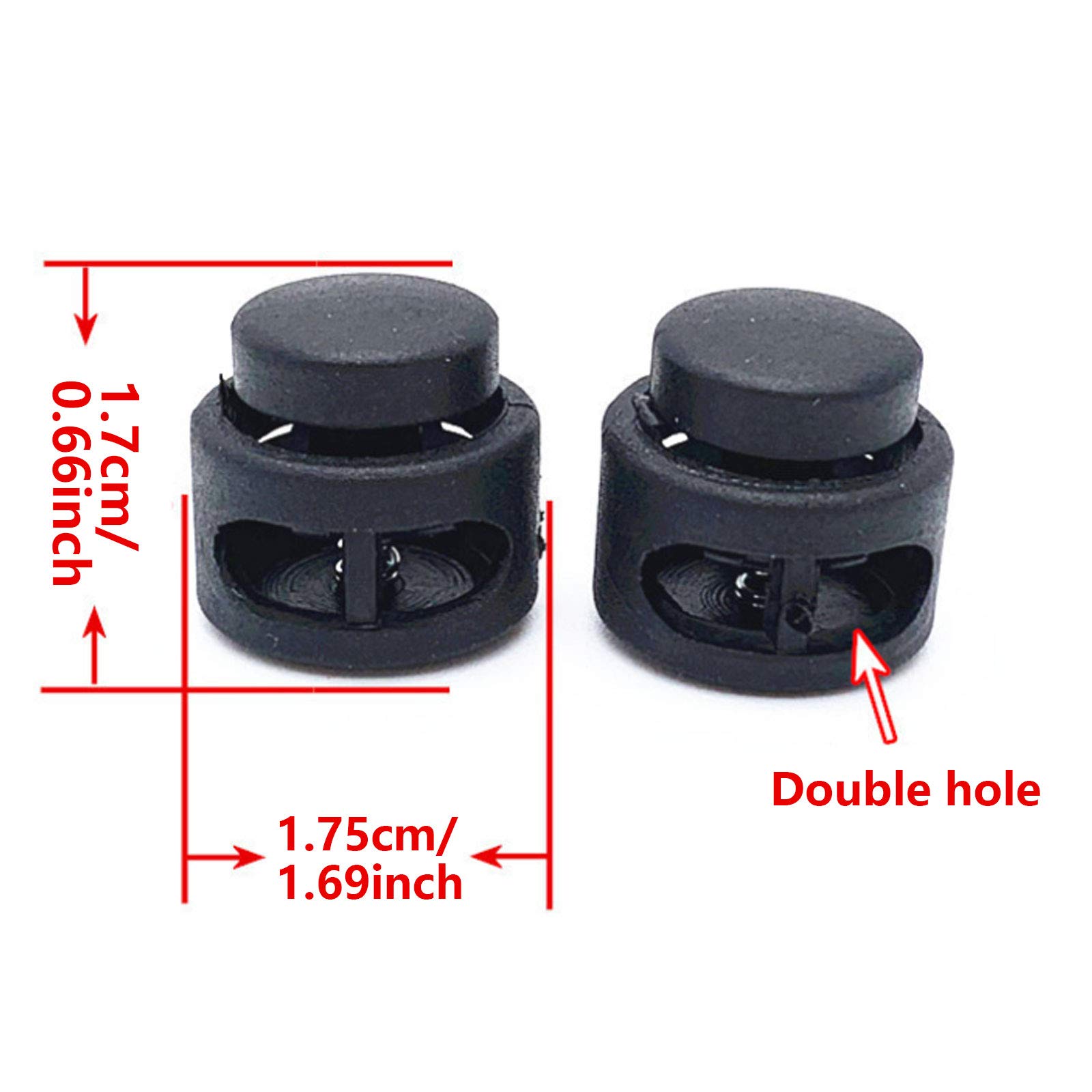 Dtoterul Verrous De Cordon En Plastique 100 Pièce Serrures à