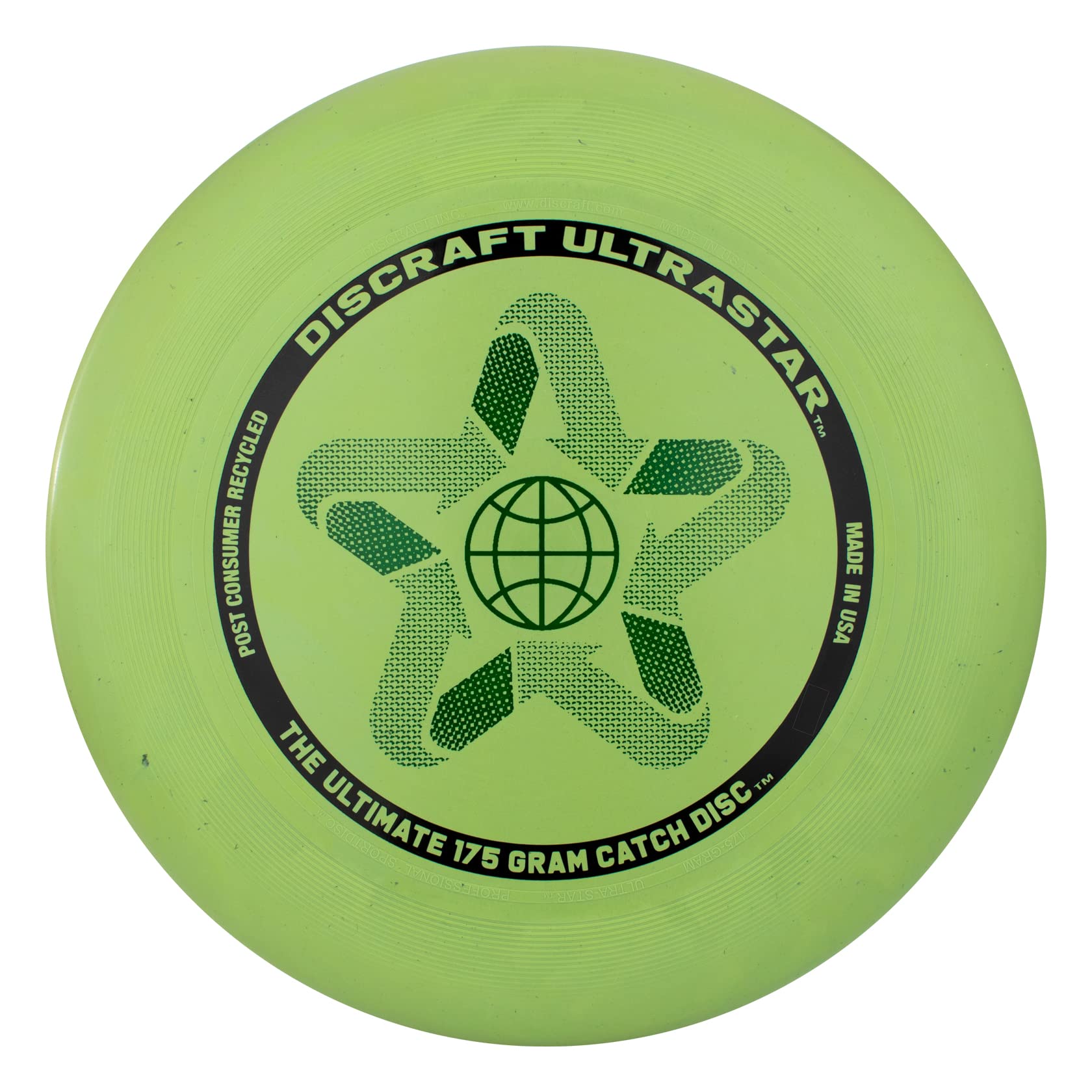 Discraft Oliva Ultra Star-Disco Sportivo da 175 g, Colore: Verde Riciclato Unisex