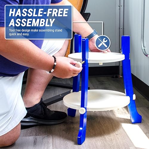 Miniatura 3 de Dolphin - Soporte para botella de agua de 5 galones, soporte para enfriador, soporte para almacenamiento de botellas de 2 a 6 galones, resistente al