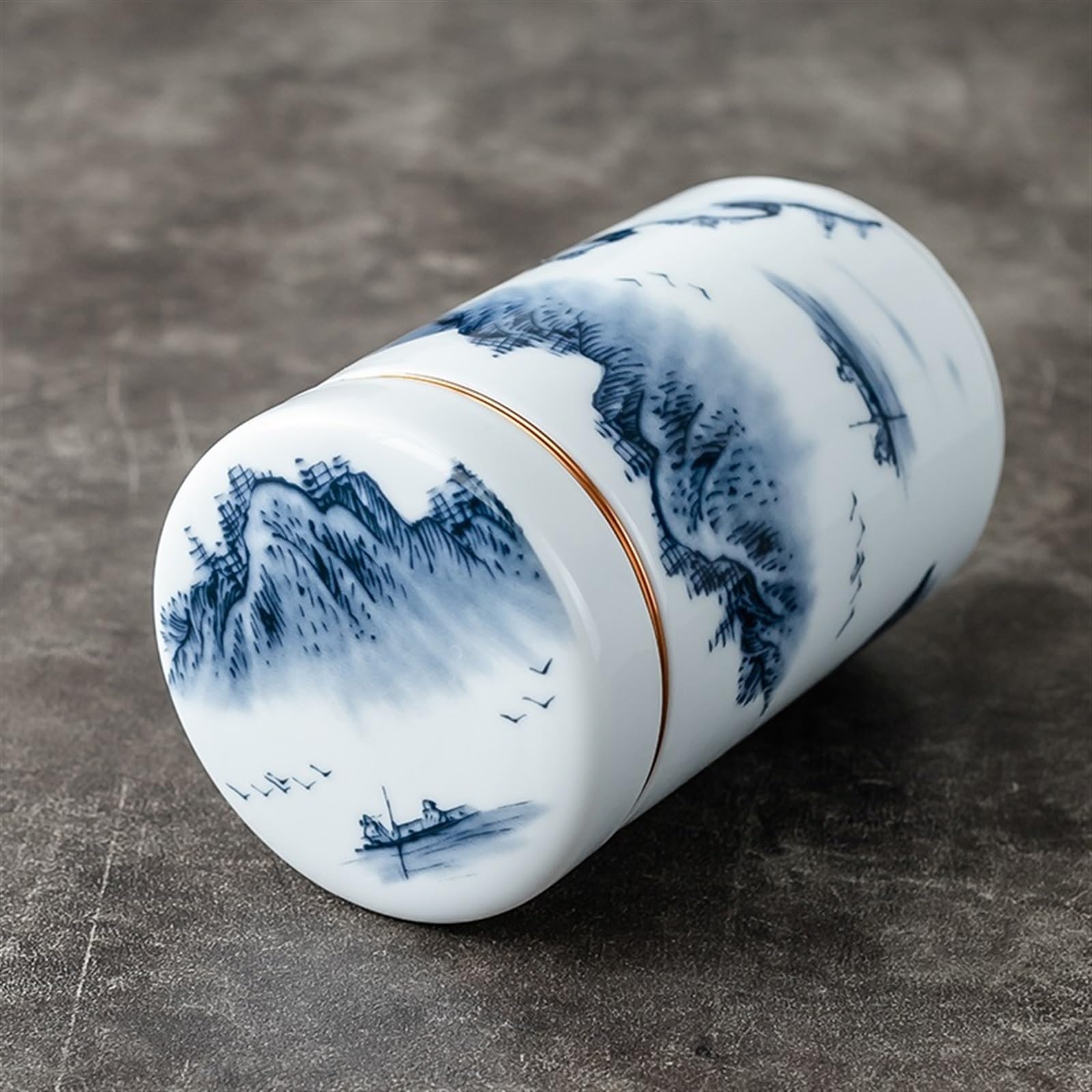 Pojemnik na herbatę Zapieczętowany garnek ceramiczny pojemnik do przechowywania butelek świeży dzbanek herbaty ziarna kawy chiński Vintage pudełko w domu Przechowywanie herbaty