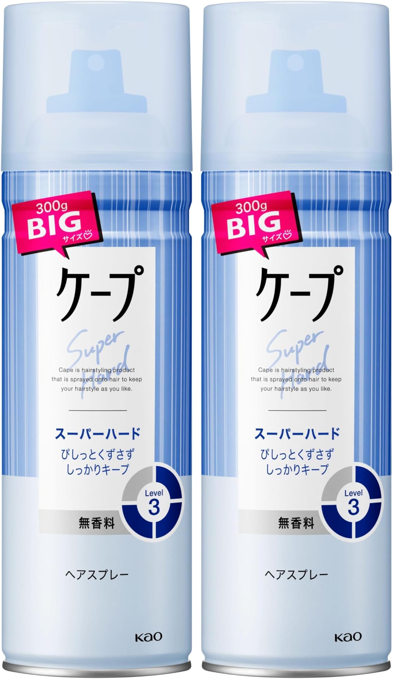 Amazon.co.jp: ケープ スーパーハード 無香料 300g (× 2) : 車＆バイク