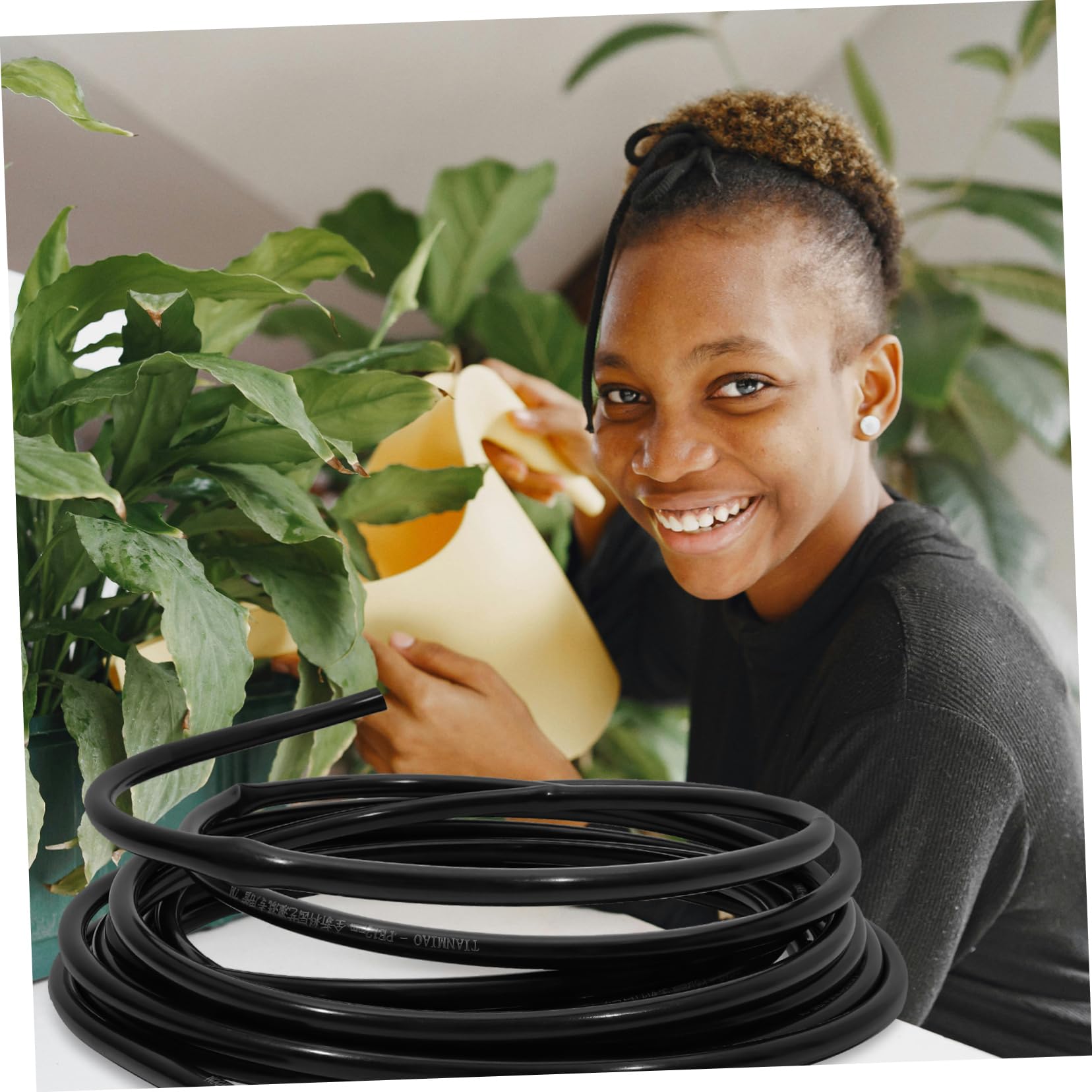 Abaodam Tuyau Arrosage pour Jardin Micro-Irrigation Tuyau Irrigation Goutte à Goutte Arrosage Pulvérisation Humidification