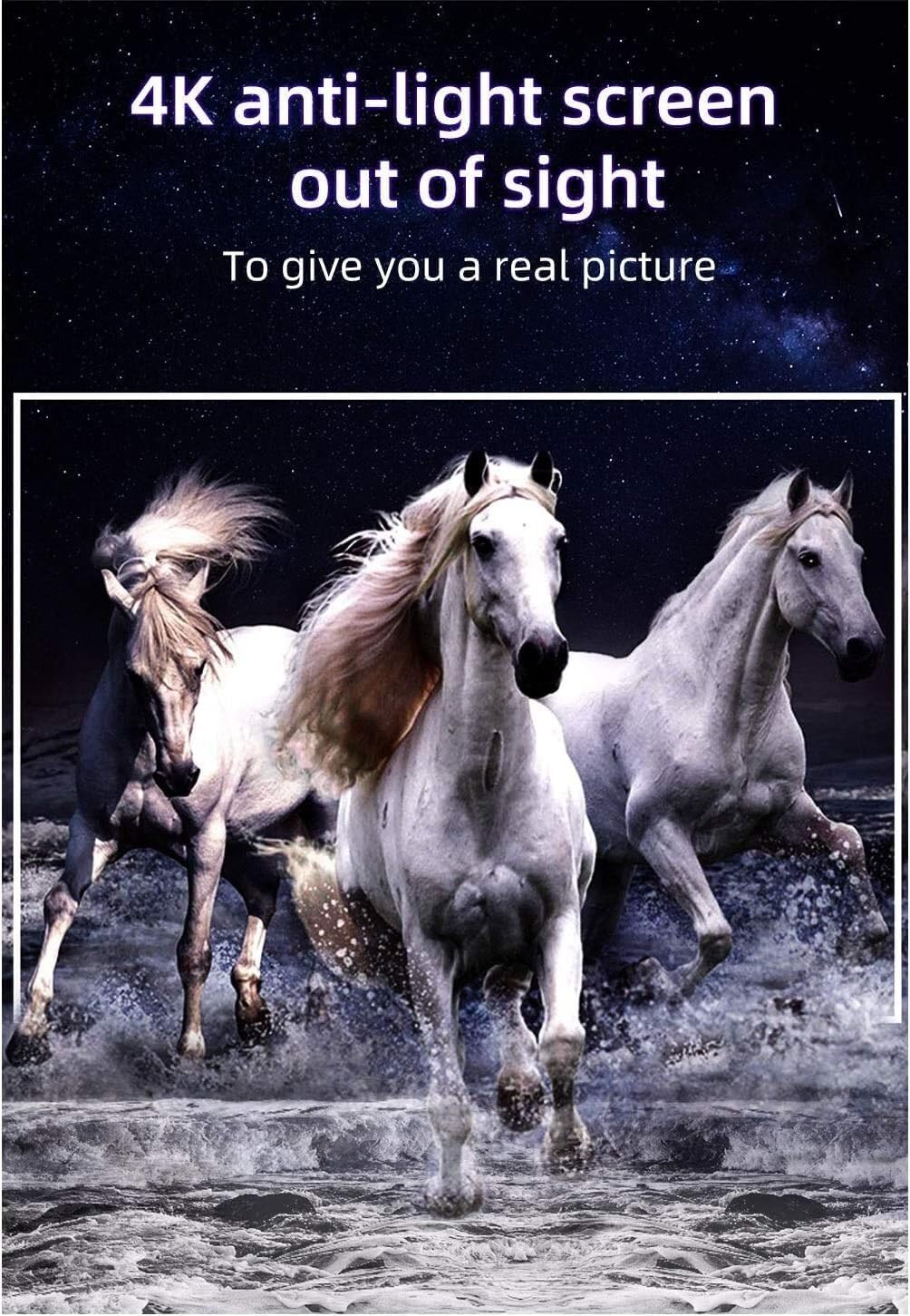 プロジェクタースクリーン 折りたたみ式壁掛け式 16:9 フレームレスビデオプロジェクタースクリーン ホームシアター、オフィス、映画