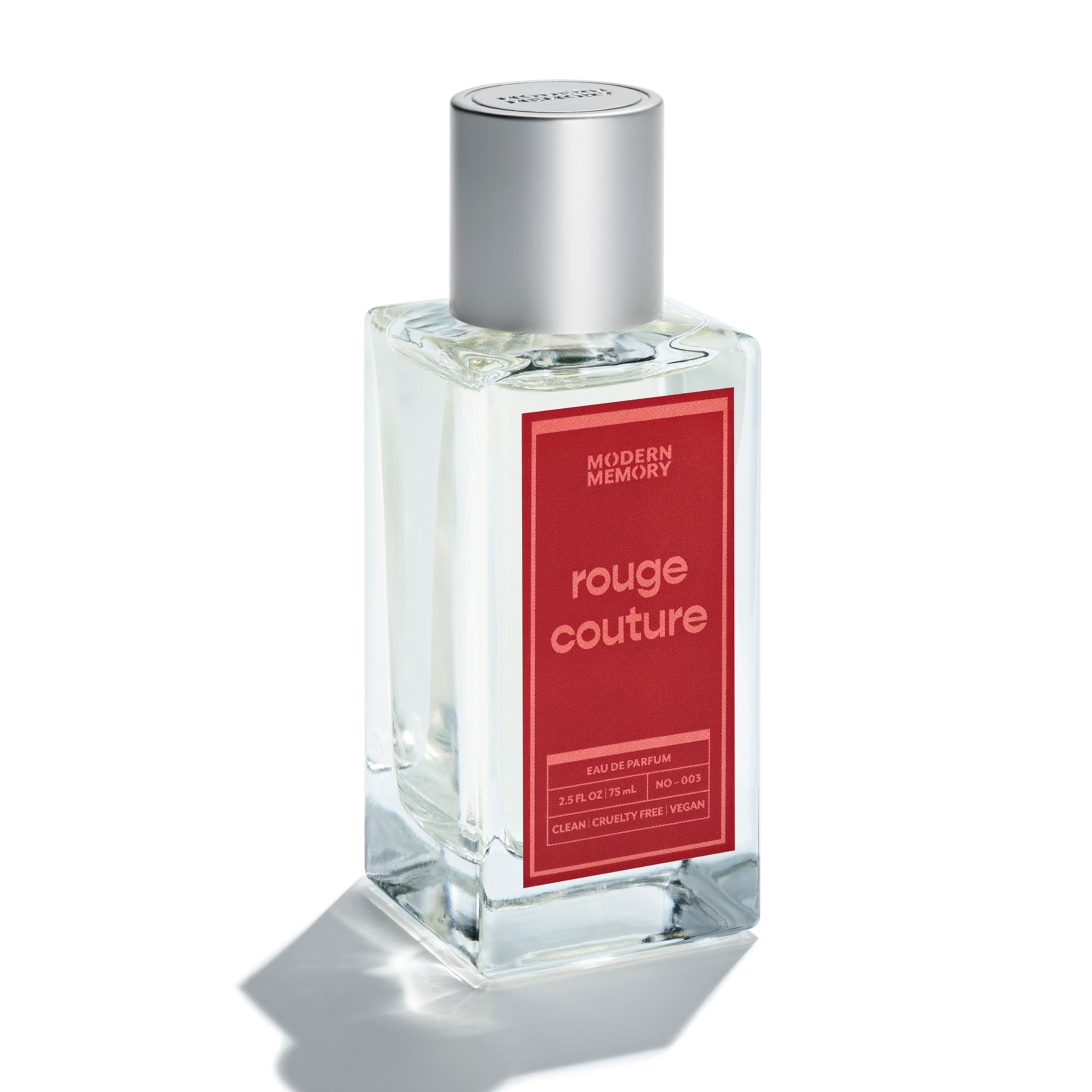 Modern Memory Rouge Couture Eau de Parfum for Women, 2.5 fl oz - Notes of Raspberry, Jasmine, & Golden Saffron