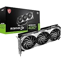 MSI GeForce RTX 4060 Ti Ventus 3X E 8G OC Scheda grafica - 8 Go GDDR6 128 Bits